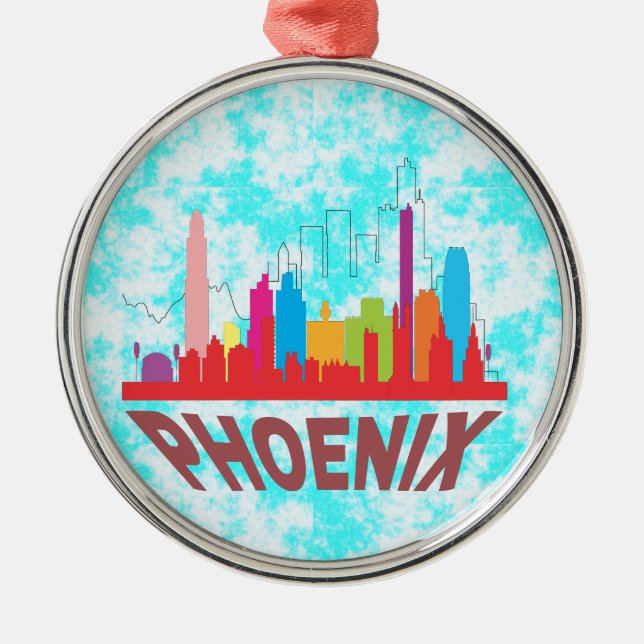 Phoenix Julgransprydnad Metall (Framsidan)