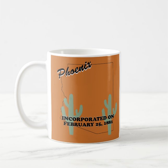 Phoenix kaffe mugg (Vänster)