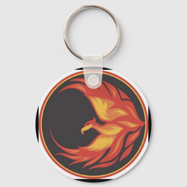 Phoenix Keychain Nyckelring (Framsida)