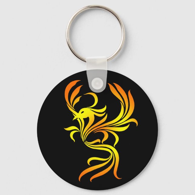 Phoenix Keychain Nyckelring (Framsida)