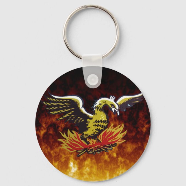 Phoenix Keychain Nyckelring (Framsida)
