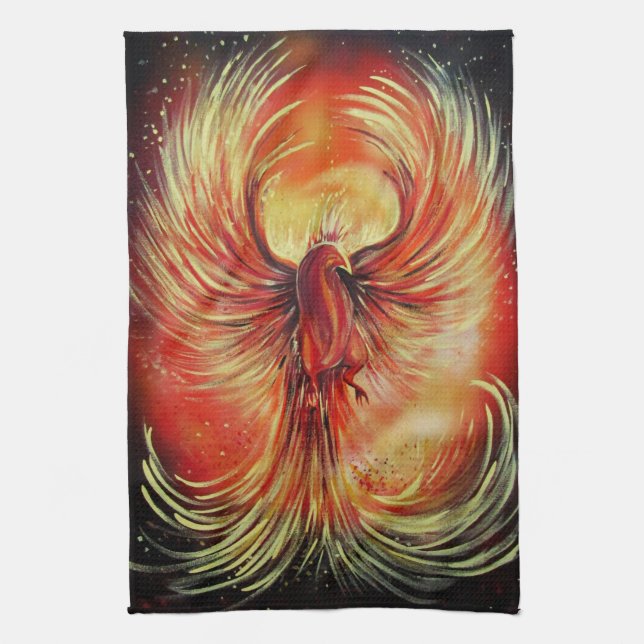 Phoenix Kökshandduk (Vertikal)