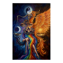 Phoenix & Lotus Andlig Konstaffisch