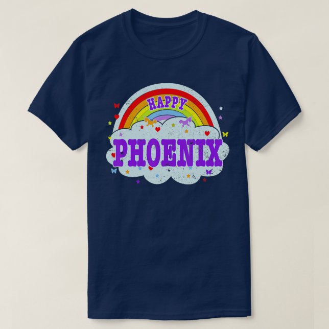 Phoenix Lycklig Phoenix Arizona Home T Shirt (Design framsida)