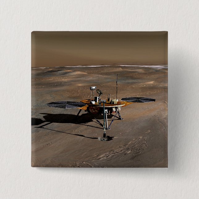 Phoenix Mars Lander 2 Knapp (Framsida)