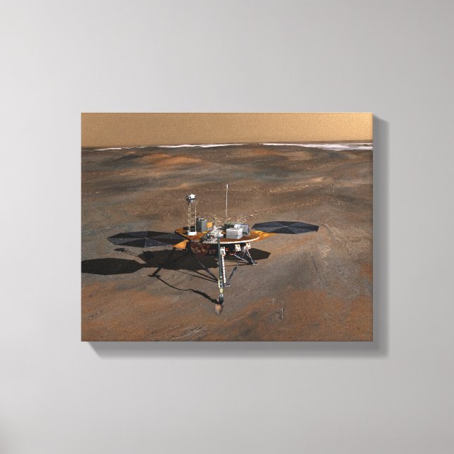 Phoenix Mars Lander 3 Canvastryck (Framsida)