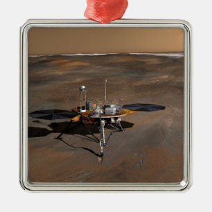 Phoenix Mars Lander 3 Julgransprydnad Metall