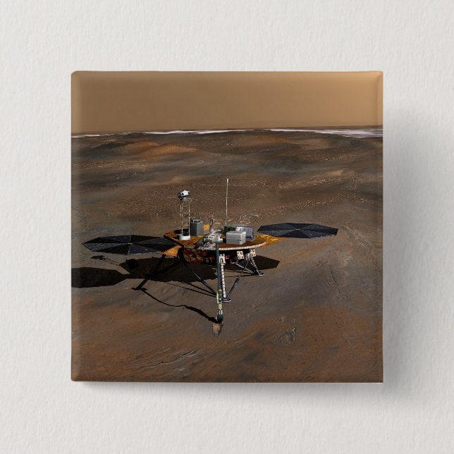 Phoenix Mars Lander 3 Knapp (Framsida)