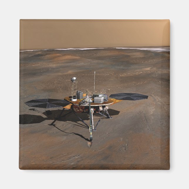 Phoenix Mars Lander 3 Magnet (Framsidan)