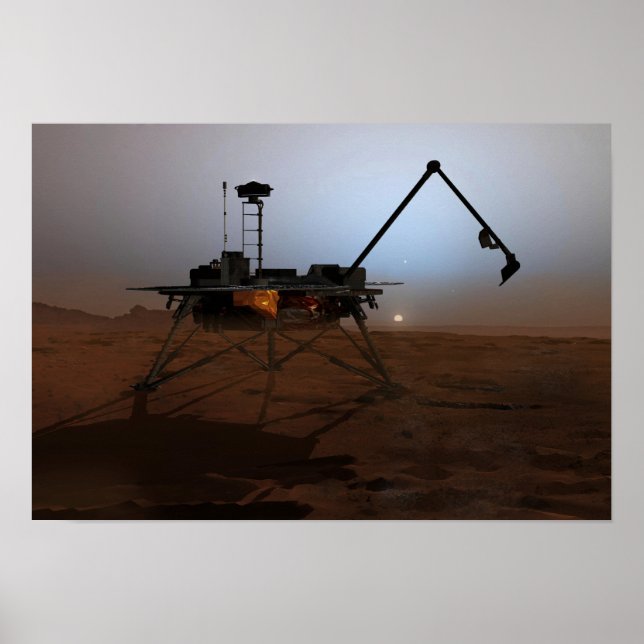 Phoenix Mars Lander 3 Poster (Framsidan)