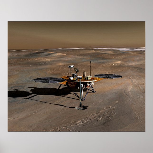 Phoenix Mars Lander 4 Poster (Framsidan)