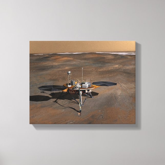 Phoenix Mars Lander 5 Canvastryck (Framsida)