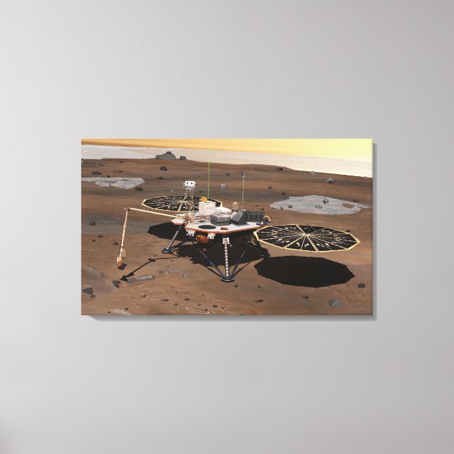 Phoenix Mars Lander 5 Canvastryck (Framsida)