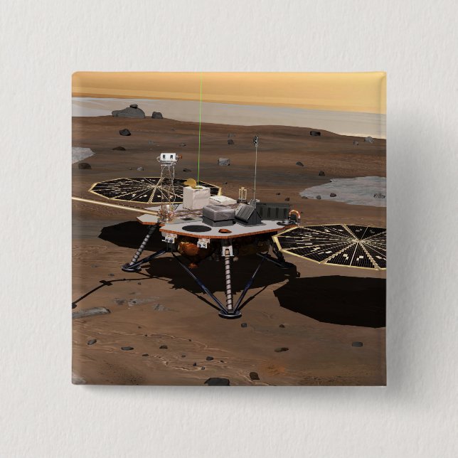 Phoenix Mars Lander 5 Knapp (Framsida)