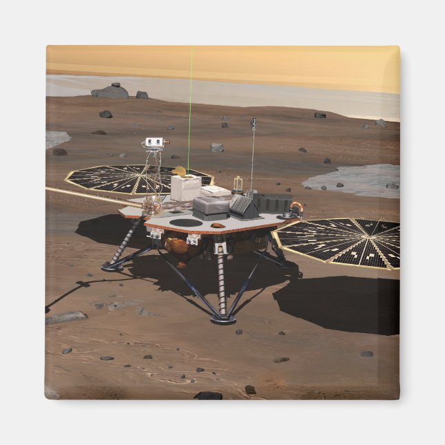 Phoenix Mars Lander 5 Magnet (Framsidan)
