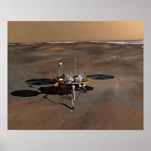 Phoenix Mars Lander 5 Poster (Framsidan)
