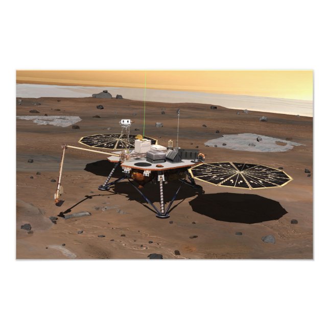 Phoenix Mars Lander Fototryck (Framsidan)