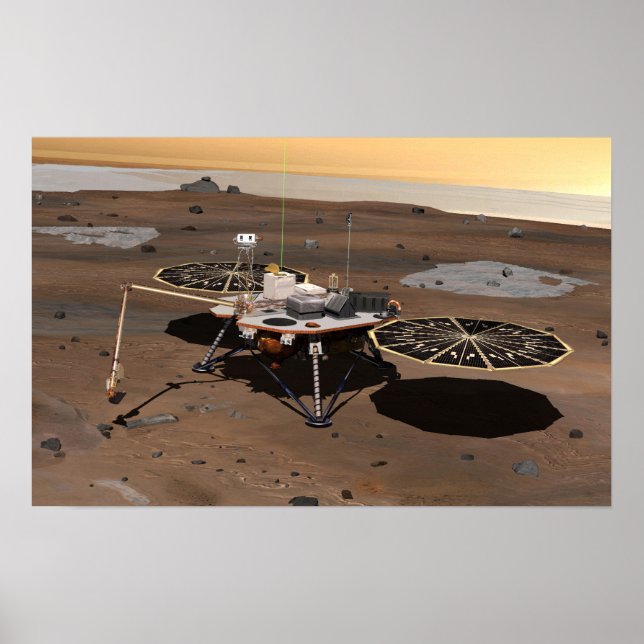 Phoenix Mars Lander Poster (Framsidan)