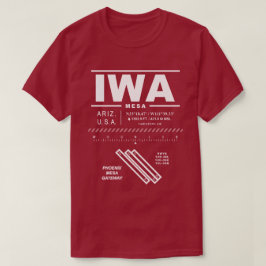 Phoenix-Mesa Gateway Airport IWA T-Shirt