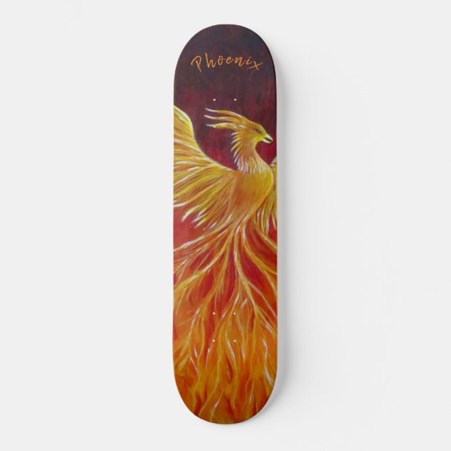 Phoenix Mini Skateboard Bräda 18,5 Cm (Framsida)