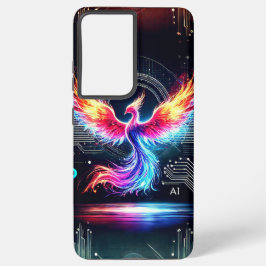 Phoenix Neon Tuff Fodral - Samsung Galaxy S21 Ultr