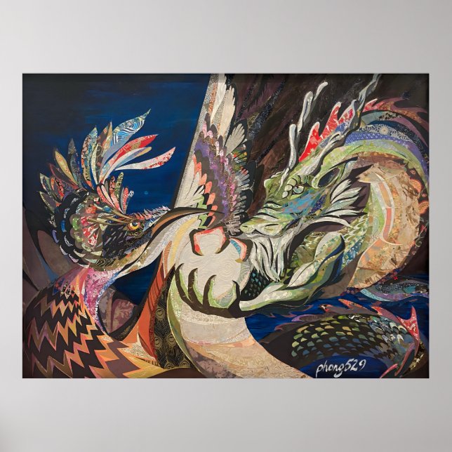 Phoenix och Dragon Poster (Framsidan)