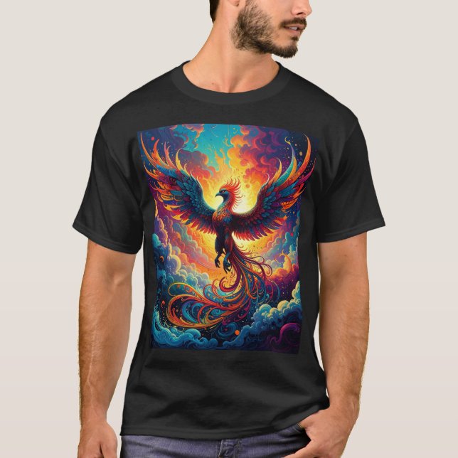 Phoenix of the Dawn Veil T Shirt (Framsida)