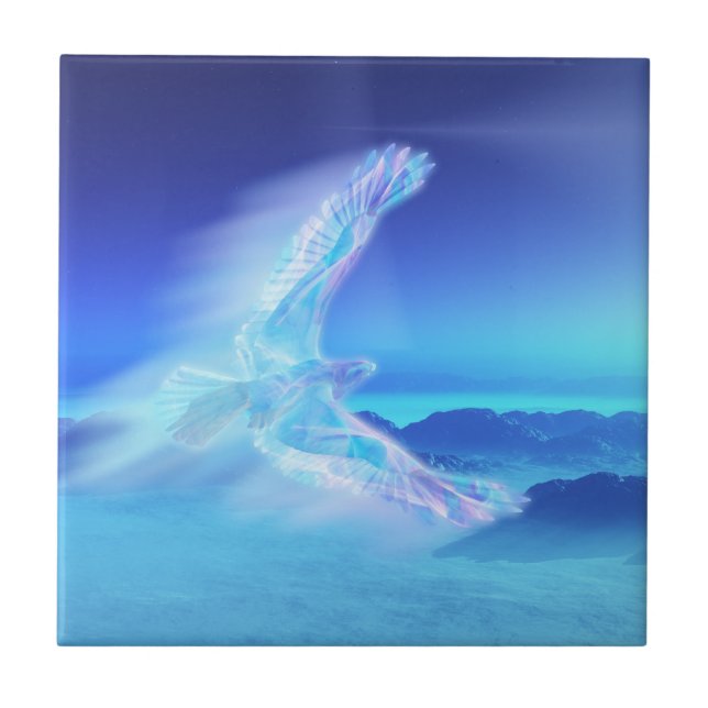 Phoenix of the North Decorative Tile Kakelplatta (Framsidan)