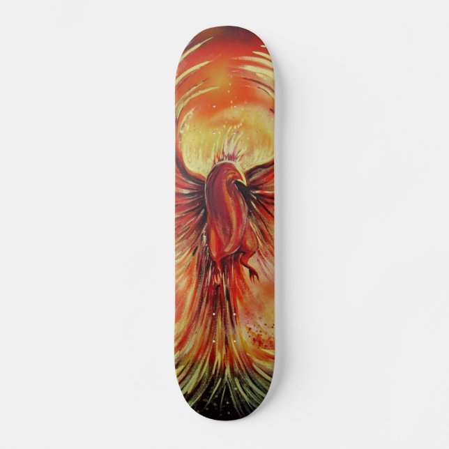 Phoenix Old School Skateboard Bräda 21,6 Cm (Framsida)