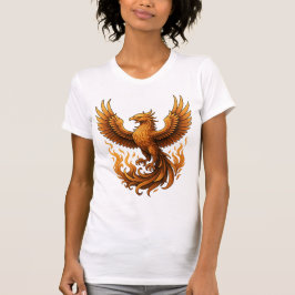 Phoenix Reborn - Stiga upp i Guld T Shirt