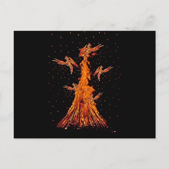 Phoenix Reborn Vykort (Framsida)