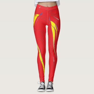 Phoenix Red Leggings