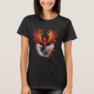 Phoenix Rejuvenation Artwork Firebird Reborn Mythi T Shirt