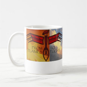 Phoenix resning kaffemugg