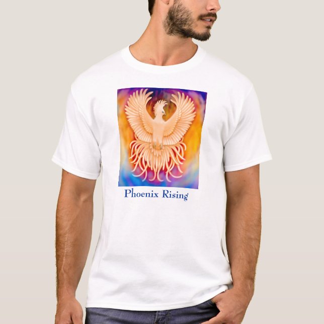 Phoenix resningT-tröja Tee Shirt (Framsida)