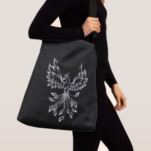 Phoenix Rises på Black Axelväska