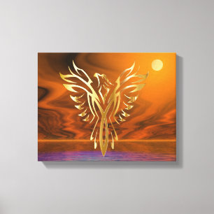 Phoenix Rising Canvastryck