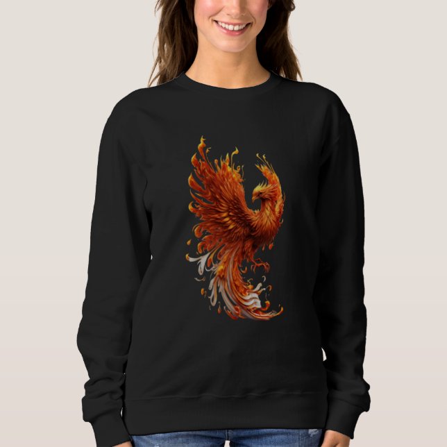 Phoenix Rising From Ashes Resurrection Rebirth New T Shirt (Framsida)