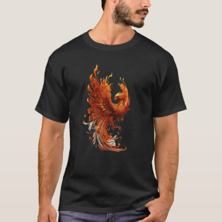 Phoenix Rising From Ashes Resurrection Rebirth New T Shirt