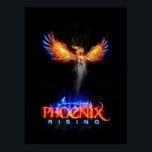Phoenix Rising Poster<br><div class="desc">Jasmine Crowe's Official Phoenix Rising poster</div>