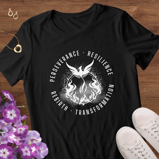 Phoenix Rising Silhouette T-shirt (Skapare uppladdad)