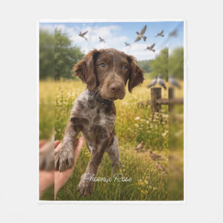 Phoenix Rose, Forever Loyal Sherpa Throw Blanket Fleecefilt