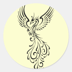 Phoenix Runt Klistermärke