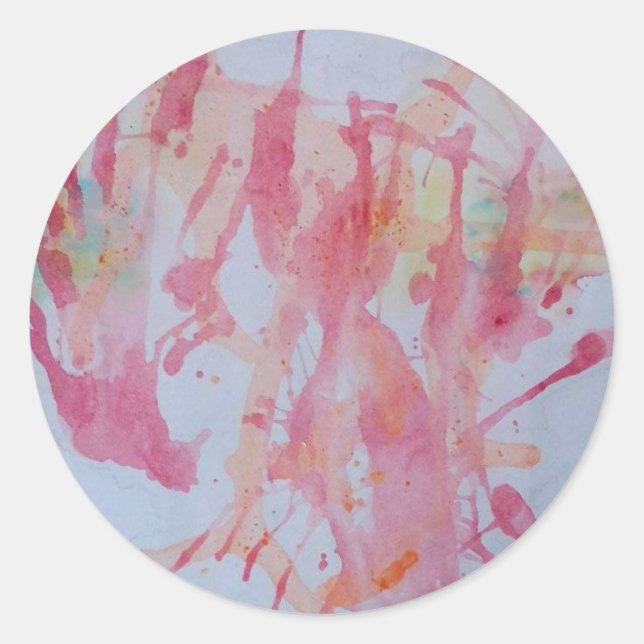 Phoenix Runt Klistermärke (Framsida)