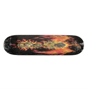 phoenix-skateboard mini skateboard bräda 18,5 cm