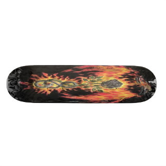 phoenix-skateboard mini skateboard bräda 18,5 cm