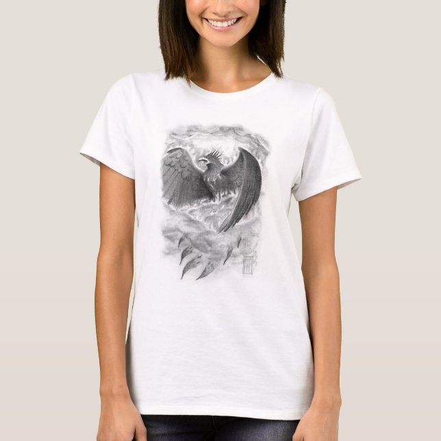 Phoenix Sketch T-Shirt (Framsida)