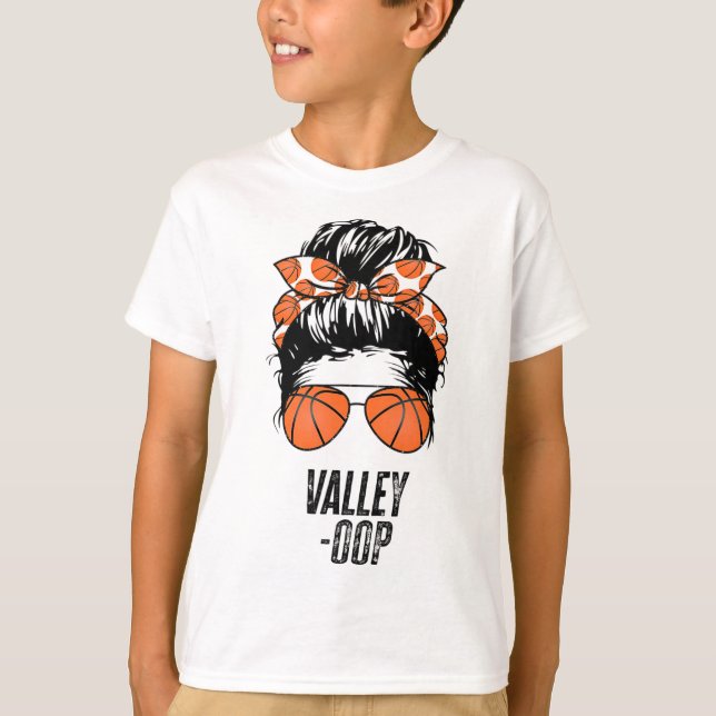 Phoenix Sketll Valley-oop Messy Bun Sol Sketll Fa T Shirt (Framsida)