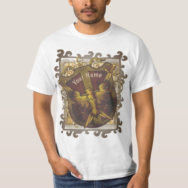 Phoenix Sköld  T Shirt (Framsida)