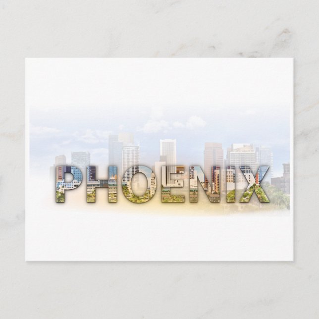 Phoenix-skylin Vykort (Framsida)